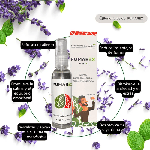 FUMAREX™ Solución Natural para Dejar de Fumar