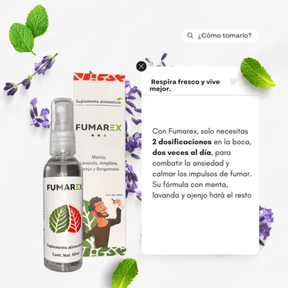 FUMAREX™ Solución Natural para Dejar de Fumar