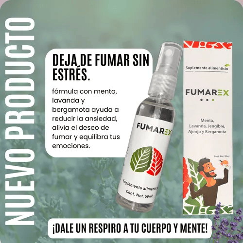 FUMAREX™ Solución Natural para Dejar de Fumar