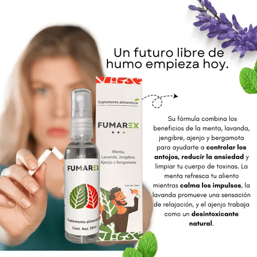 FUMAREX™ Solución Natural para Dejar de Fumar